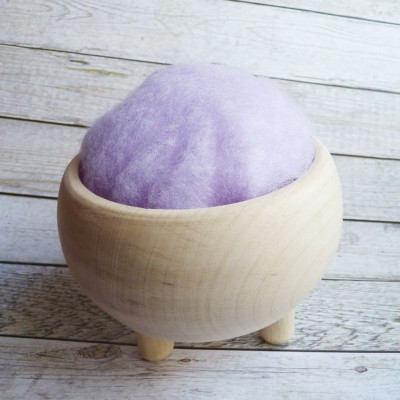 Wollvlies Zartviolett