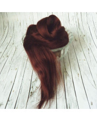 Viskosekammzug Schoko