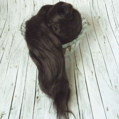 Viskosekammzug Kaffee