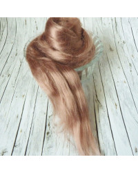 Viskosekammzug Nougat