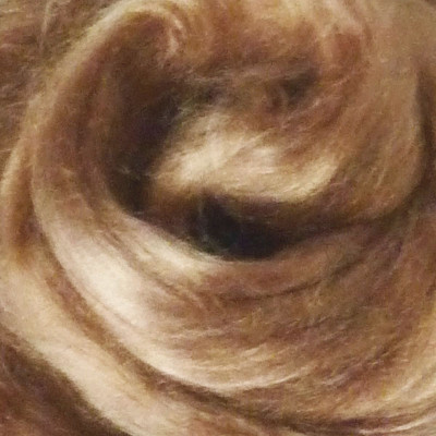 Viskosekammzug Nougat