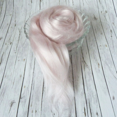 Viskosekammzug Perlrosa