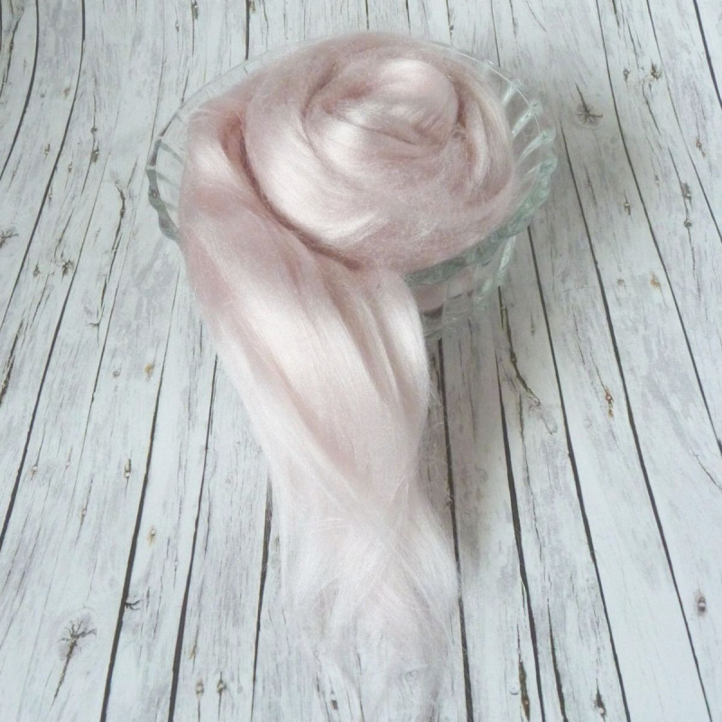 Viskosekammzug Perlrosa