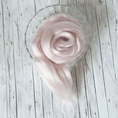 Viskosekammzug Perlrosa