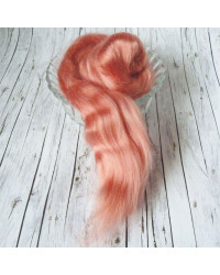 Viskosekammzug Pfirsich