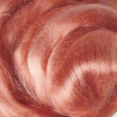 Viskosekammzug Pfirsich