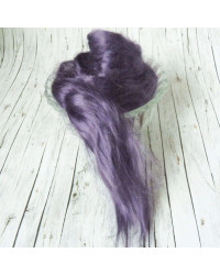 Viskosekammzug Aubergine