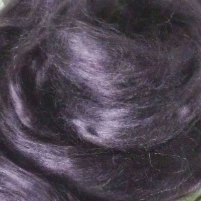 Viskosekammzug Aubergine