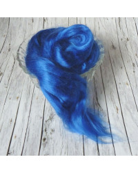 Viskosekammzug Silberblau