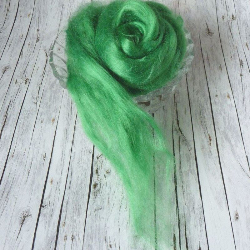 Viskosekammzug Smaragd