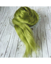 Viskosekammzug Pistazie