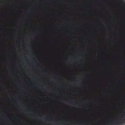 Viskosekammzug Schwarz