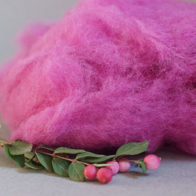 Merinovlies Purpurbeere