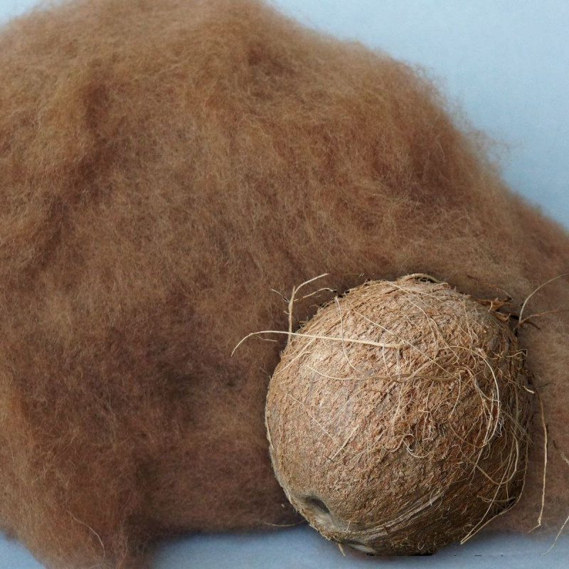 Merinovlies Kokosnuss