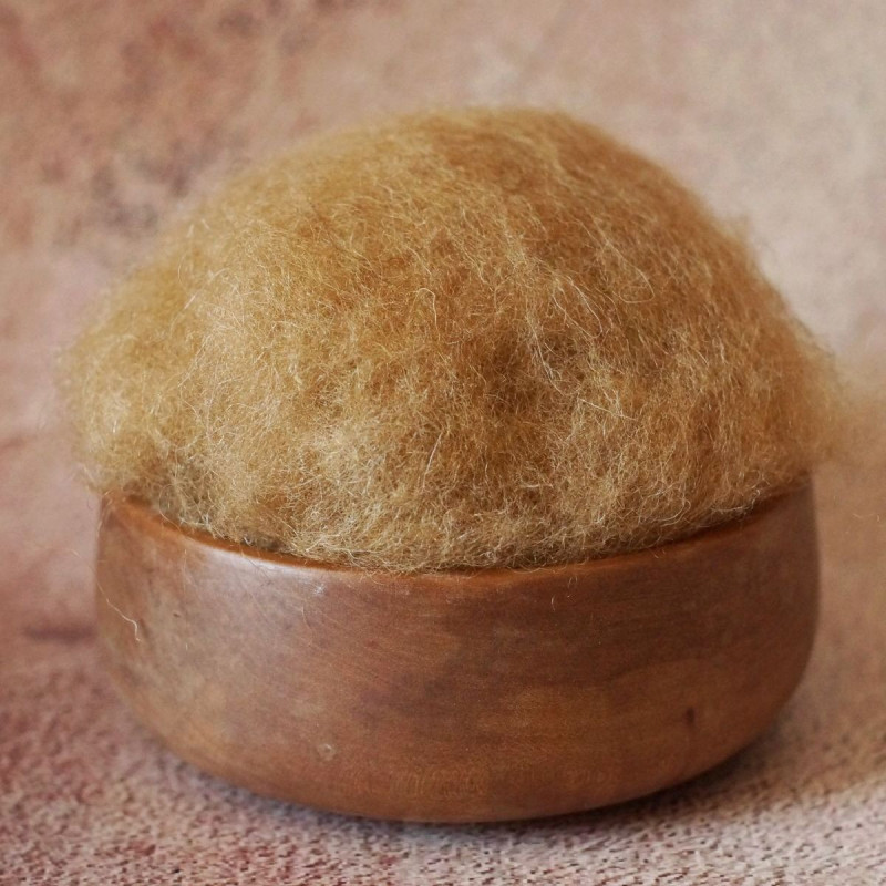 Rehfarbenes Bergschafvlies