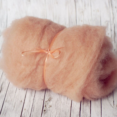 Wollvlies Hautfarben