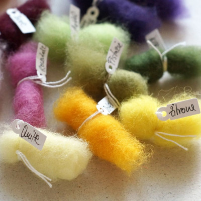 Neuseelandvlies Farbmuster