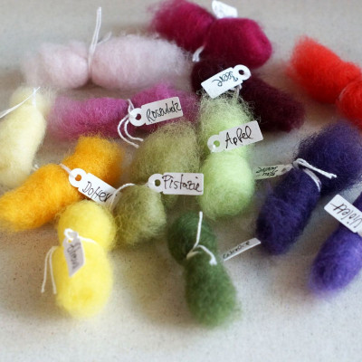 Neuseelandvlies Farbmuster