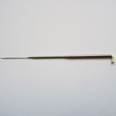 Merino-Filznadel 42 Gauge - weiße Markierung