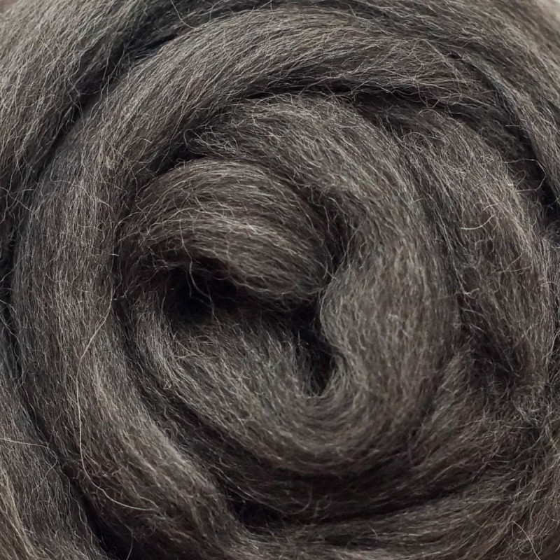 Alpakakammzug dunkelgrau