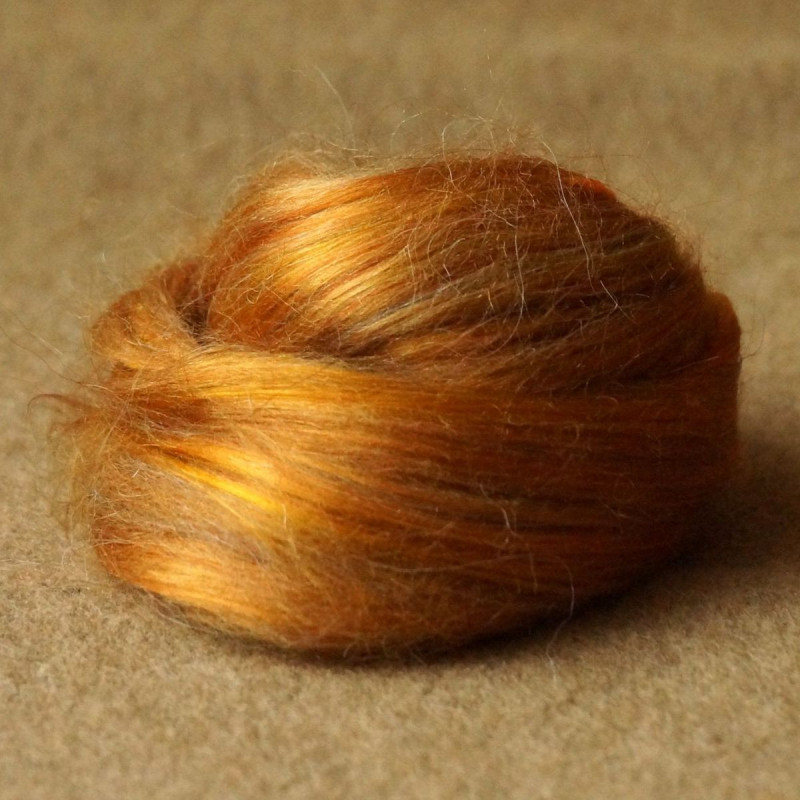 Mischkammzug Kupfergold