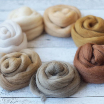 Kammzugset Beigetöne