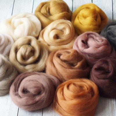 Kammzugset Braun- & Beigetöne