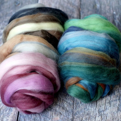 Kammzugset mit Farbverläufen