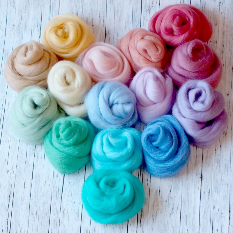 Kammzugset zarter Regenbogen