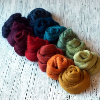 Kammzugset mit 13 Farben