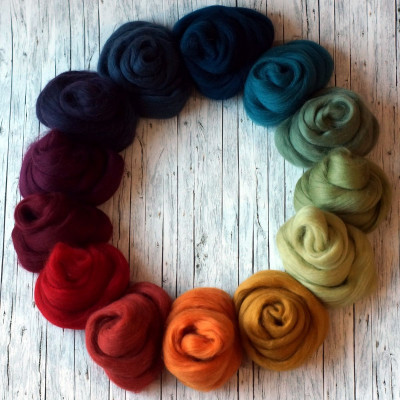 Kammzugset mit 13 Farben