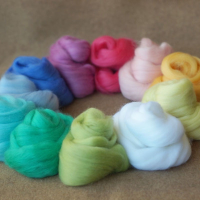 Kammzugset 11 frischen Farben