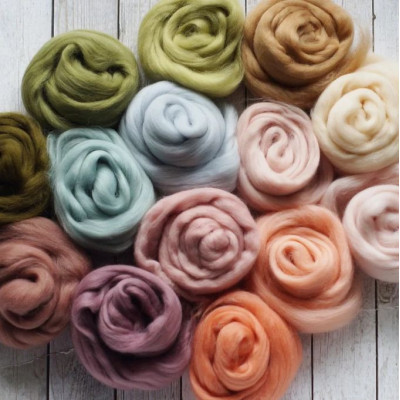 Kammzugset  mit 14 Farbtönen