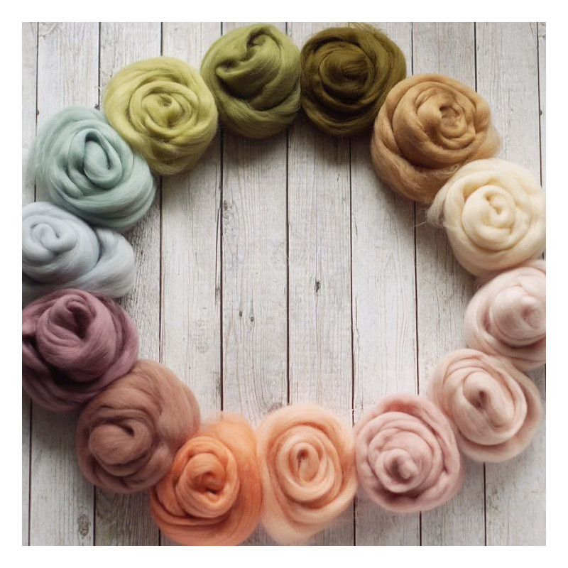 Kammzugset  mit 14 Farbtönen