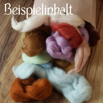 Restetüte Wollkammzug