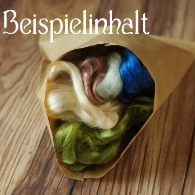 Restetüte Viskosekammzug