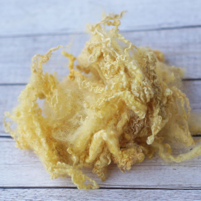 Blue Faced Leicester Locken Blond