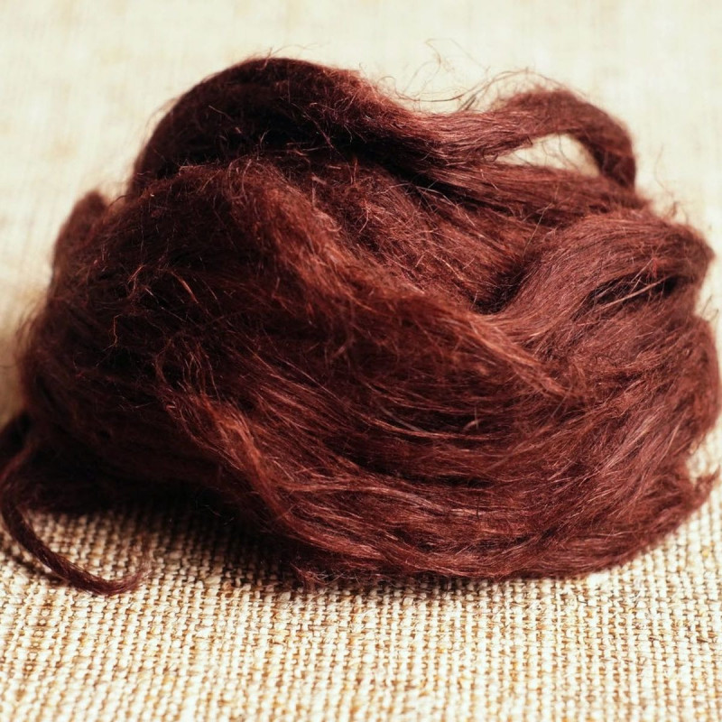 Leinenkammzug Schoko