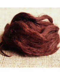 Leinenkammzug Schoko