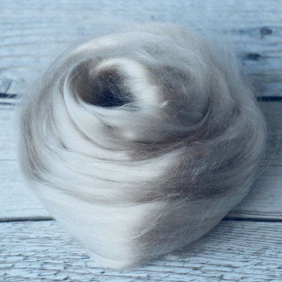 Lyocellkammzug Silber