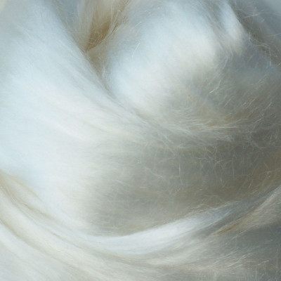 Lyocellkammzug Perlweiß