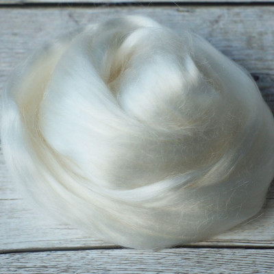 Lyocellkammzug Perlweiß