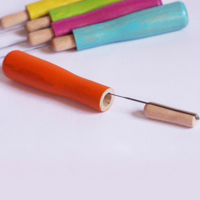 Großer Holznadelhalter