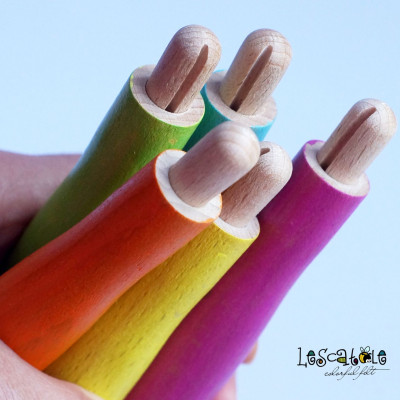 Großer Holznadelhalter