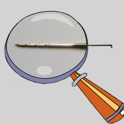 Flinke mittlere Filznadel - 36 Gauge - grüne Markierung