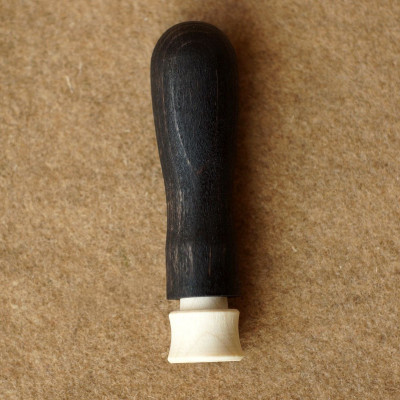 3er-Filznadelgriff aus gebeiztem Holz - Wenge