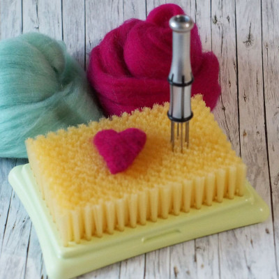 Bürsten-Stechunterlage von Clover - groß