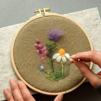 Holzrahmen für Filzbilder