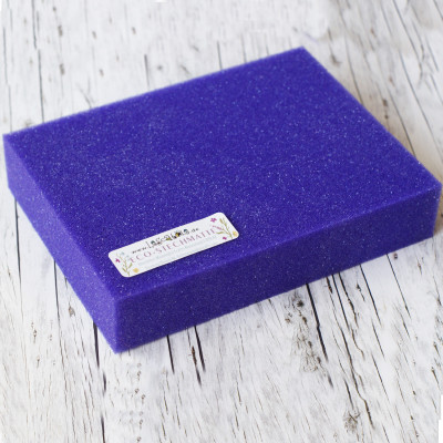 Stechunterlage zum Nadelfilzen - blau