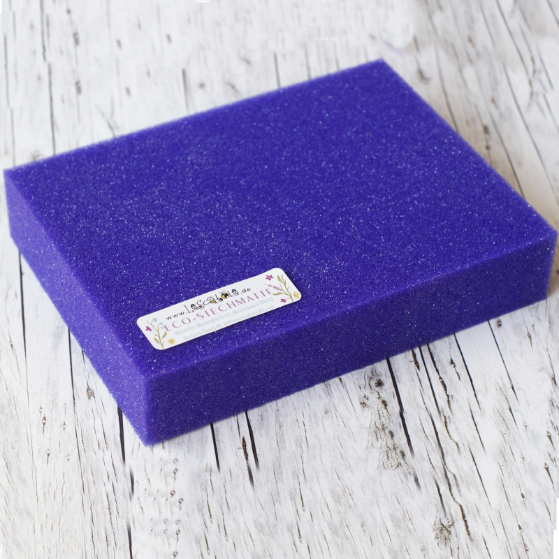 Stechunterlage zum Nadelfilzen - blau